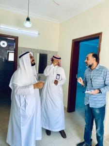 The Dean of Al-Qunfudhah University College Conducts an Inspection Visit to the New Building (B)